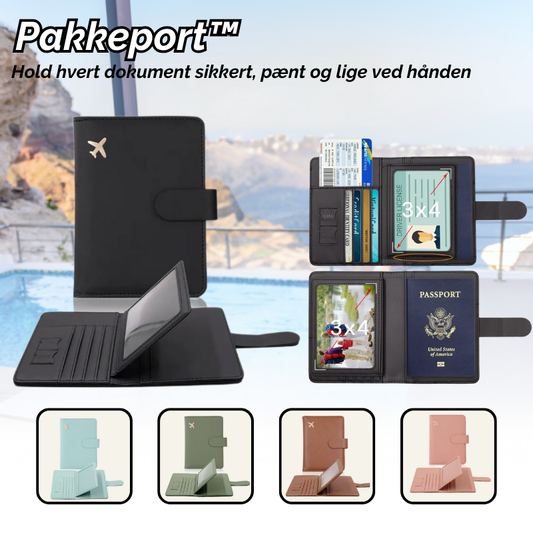 Pakkeport™ | Hold hvert dokument sikkert, pænt og lige ved hånden