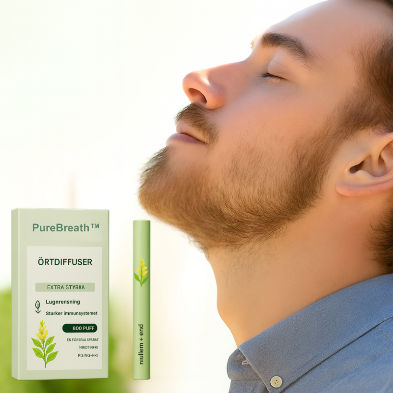 PureBreath™ | Stop med at ryge for altid – enkelt, naturligt, effektivt