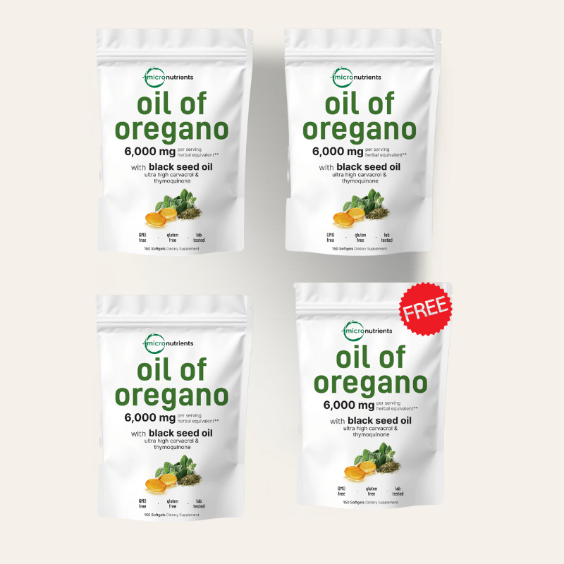 OreCare™ |  én-trins oregano- og sortkommenolie softgel-kapsler