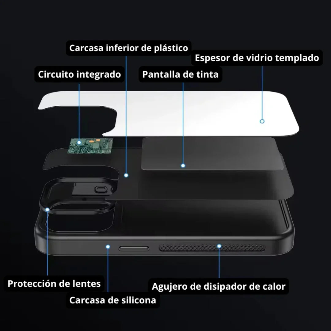 PhotoFlex Case™ | Personligt iPhone-cover med billede på bagsiden
