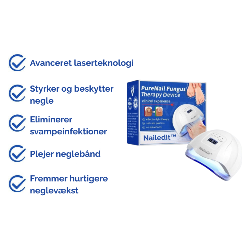NailedIt™ | Apparat til laserbehandling af neglesvamp