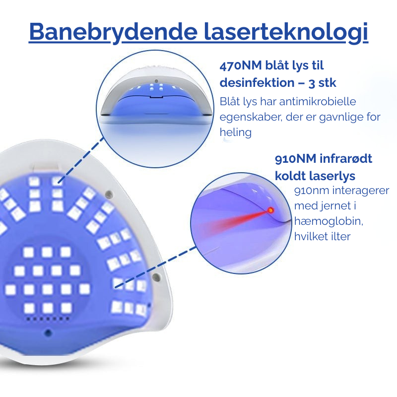 NailedIt™ | Apparat til laserbehandling af neglesvamp