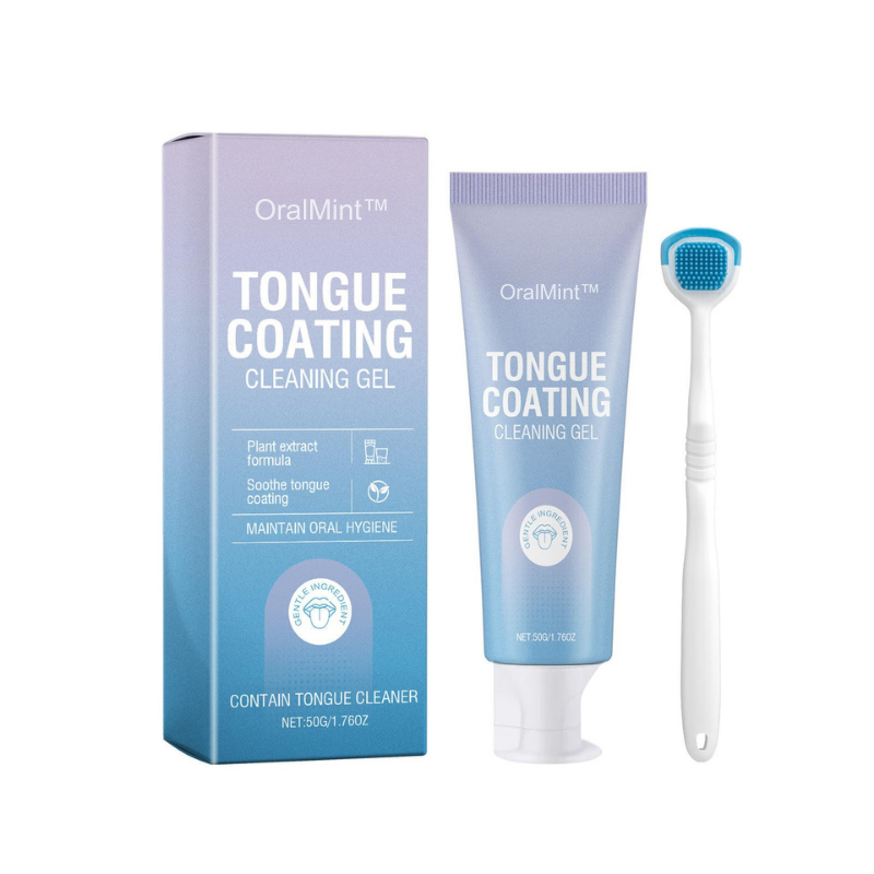 OralMint™ | Sig farvel til belægninger på tungen, dårlig ånde og bakterier.