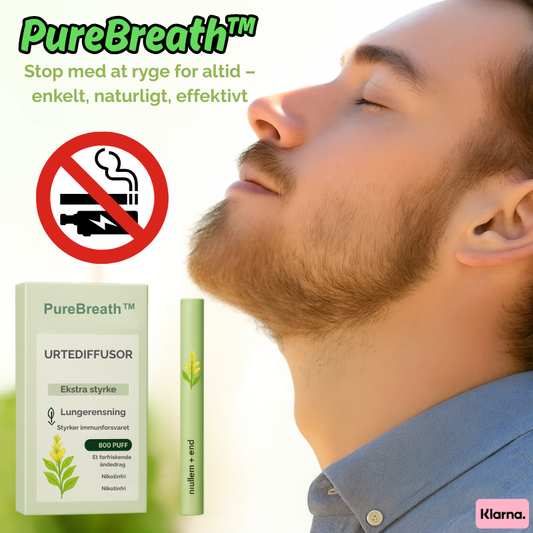 PureBreath™ | Stop med at ryge for altid – enkelt, naturligt, effektivt