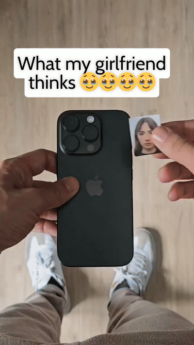 PhotoFlex Case™ | Personligt iPhone-cover med billede på bagsiden