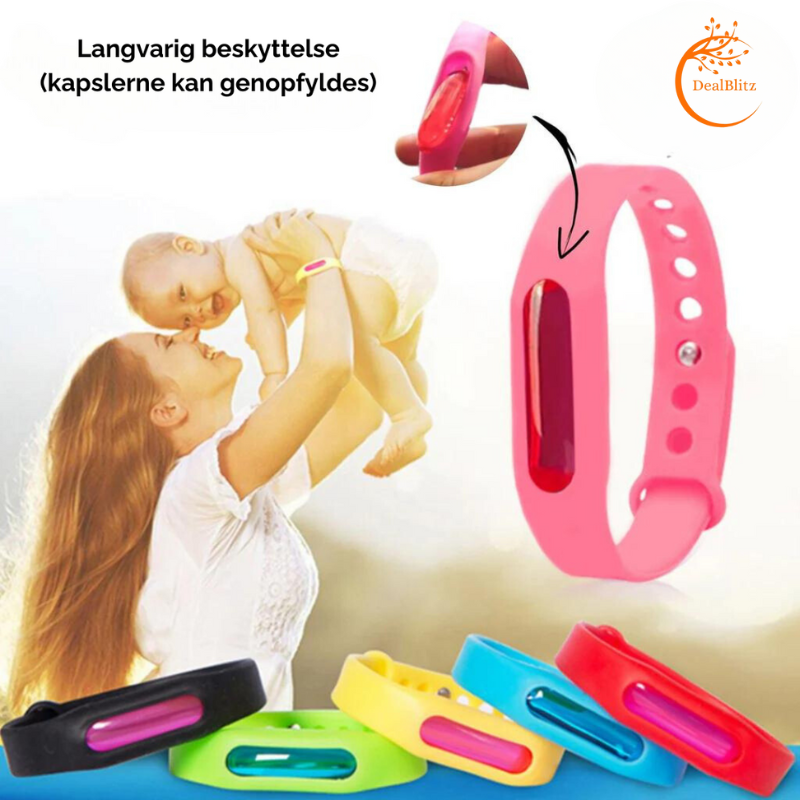 BugAwayBracelet™ | Sig farvel til myggene denne sommer!