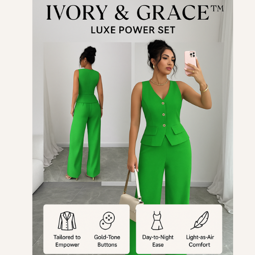 💫 Ivory & Grace™ |  Luxe Power Sæt