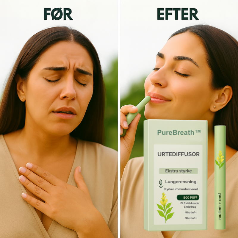 PureBreath™ | Stop med at ryge for altid – enkelt, naturligt, effektivt