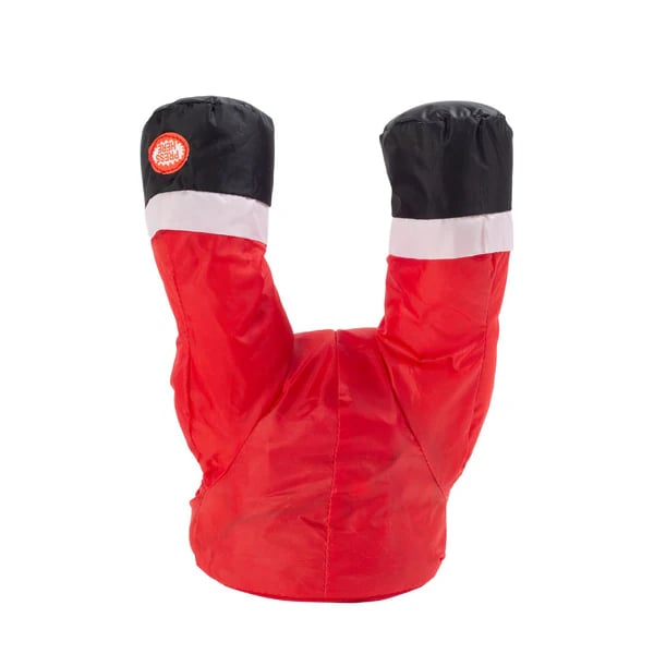 JollieCrash™ – Julemand og Rensdyr Vindues-Crash Dekoration