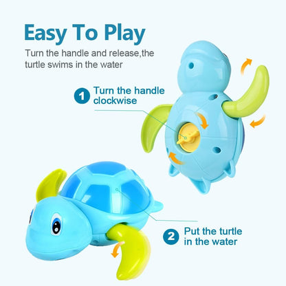 Swimming Turtle™ | Optrækkelig svømmende badlegetøj