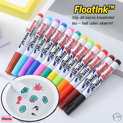 FloatInk™ | Slip dit barns kreativitet løs – helt uden skærm!