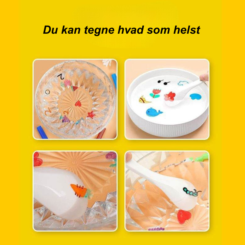FloatInk™ | Slip dit barns kreativitet løs – helt uden skærm!