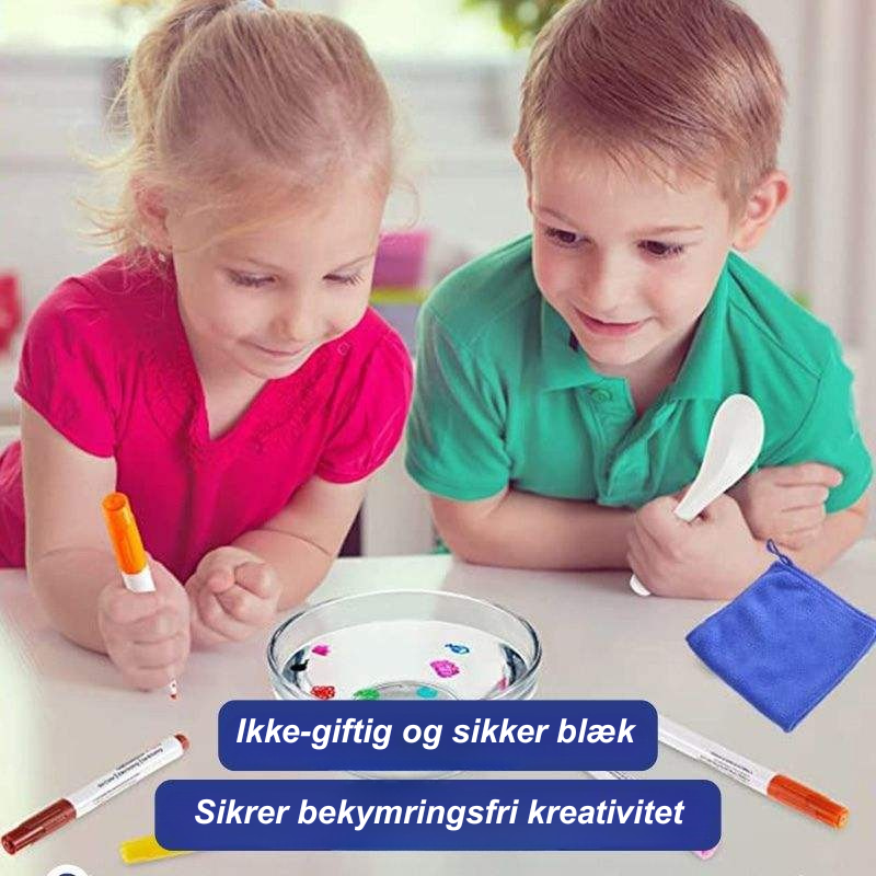 FloatInk™ | Slip dit barns kreativitet løs – helt uden skærm!