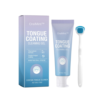 OralMint™ | Sig farvel til belægninger på tungen, dårlig ånde og bakterier.