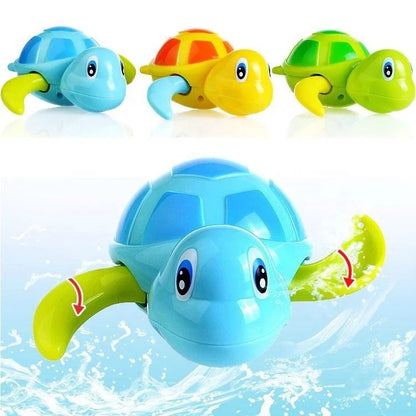 Swimming Turtle™ | Optrækkelig svømmende badlegetøj