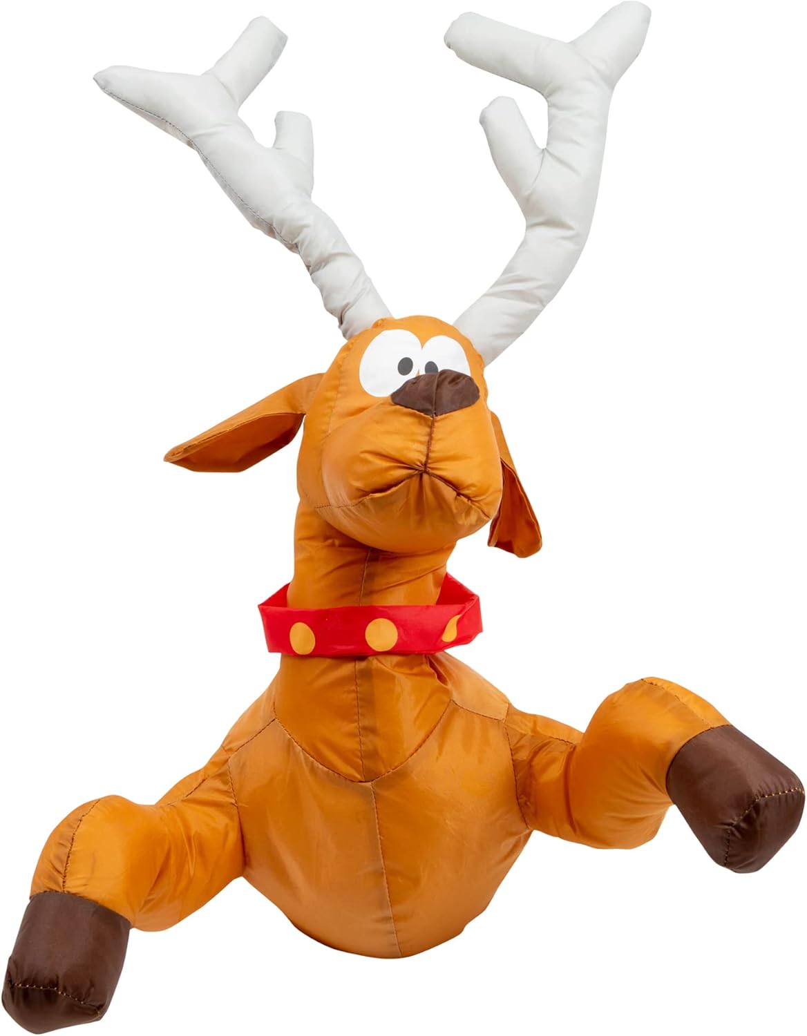 JollieCrash™ – Julemand og Rensdyr Vindues-Crash Dekoration