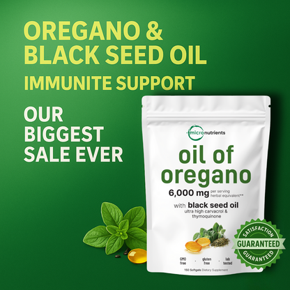 OreCare™ |  én-trins oregano- og sortkommenolie softgel-kapsler