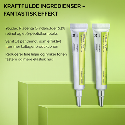 RetiLift™ |Udglat fine linjer – genopliv den sarte hud under øjnene
